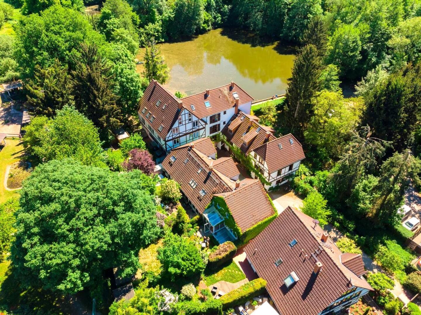 Einliegerwohnung In Einer Muehle Vor Den Toren Frankfurts, Ideal Fuer Messegaeste Oder Stop Over 드라이아이히 외부 사진